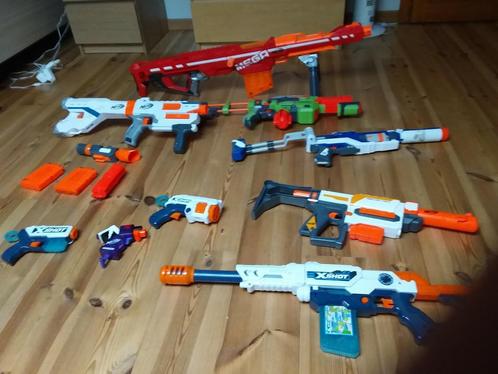 Veel Nerf doen een bod of per stuk, Kinderen en Baby's, Speelgoed | Buiten | Actiespeelgoed, Zo goed als nieuw, Ophalen