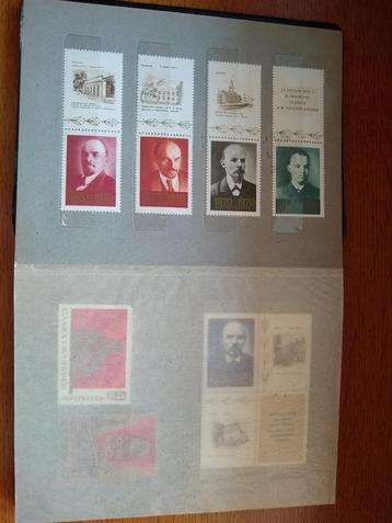Album de timbres postaux CCCP et CEI