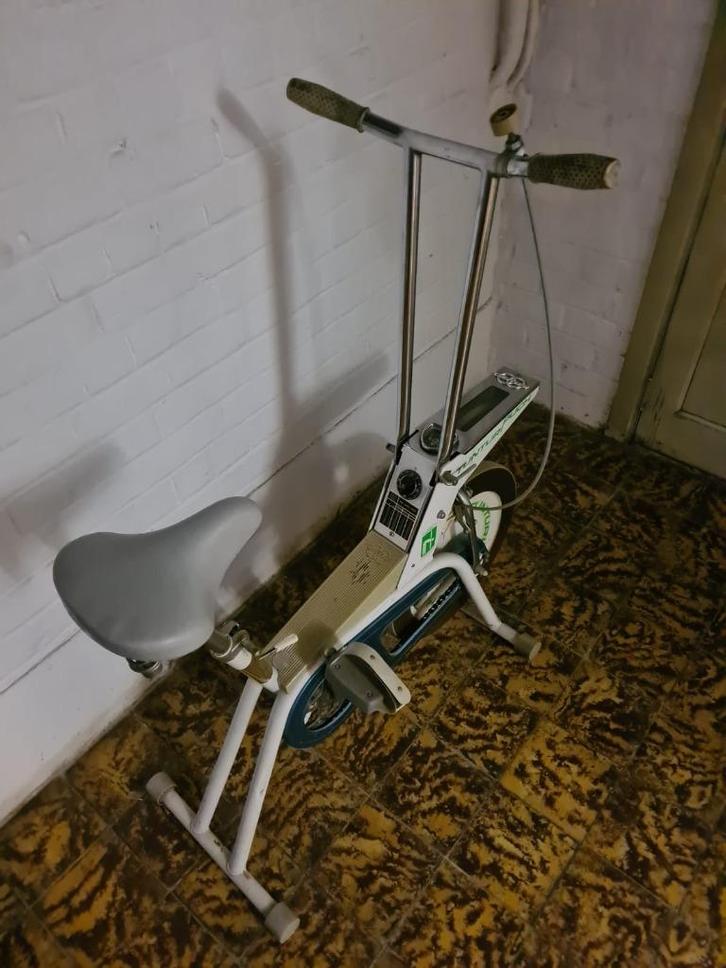 TUNTURI Puch Vintage hometrainer, Sport en Fitness, Fitnessapparatuur, Gebruikt, Hometrainer, Benen, Metaal, Ophalen