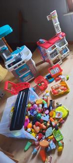 Keuken en winkeltje, Ophalen