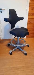 Håg Capisco - bureaustoel voor hoge tafel, Comme neuf, Enlèvement, Bleu, Chaise de bureau