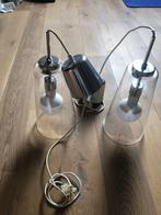 Glazen hanglamp, Comme neuf, Modern, Moins de 50 cm, Enlèvement ou Envoi