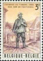 Postzegel Belgie 1367 Postfris Jaar 1966, Postzegels en Munten, Postzegels | Europa | België, Overig, Ophalen of Verzenden, Orginele gom