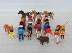 Lot Playmobil met 18 figuren en 8 dieren, Kinderen en Baby's, Speelgoed | Playmobil, Ophalen of Verzenden, Gebruikt, Los Playmobil