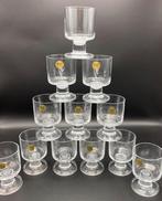 6 vintage kristallen glazen Cristal d’Arques New Line, Antiek en Kunst, Ophalen of Verzenden
