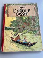 Album Tintin "L'Oreille cassée" 1947/1947, Livres, BD, Enlèvement ou Envoi, Une BD, Utilisé, Hergé