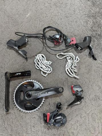 SRAM Force eTap AXS elektronische schijfgroepset 2x12  beschikbaar voor biedingen
