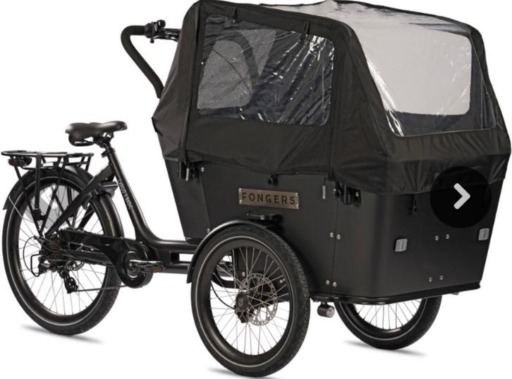 Elektrische Bakfiets Fongers Cargo 3 (2025), Fietsen en Brommers, Fietsen | Bakfietsen, Zo goed als nieuw, Overige merken, 4 kinderen of meer