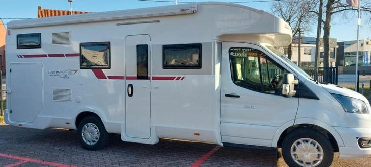 Rollerteam Kronos 298 TL - 2020, Caravanes & Camping, Camping-cars, Particulier, jusqu'à 5, Semi-intégral, Ford, Ford, Diesel