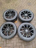 4 MAK Highlands Black & Nokian Snowproof 2 SUV - 19inch, Auto-onderdelen, Gebruikt, 255 mm, Banden en Velgen, Winterbanden