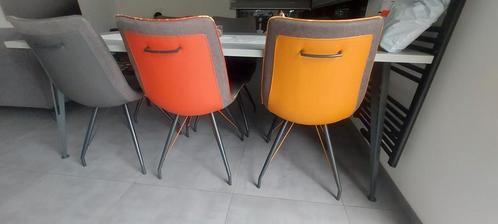 6 Xooon eetkamerstoelen, Maison & Meubles, Chaises, Utilisé, Cinq, Six Chaises ou plus, Cuir, Autres couleurs, Enlèvement