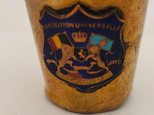 Tentoonstelling Brussel 1910 Belgisch Congo België Belgische, Verzamelen, Merken en Reclamevoorwerpen, Gebruikt, Gebruiksvoorwerp
