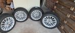 originele BMW velgen + winterbanden GOODYEAR, Auto-onderdelen, Banden en Velgen, Ophalen, 18 inch, Velg(en), Winterbanden