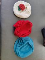3 hoedjes, Kleding | Dames, Hoeden en Petten, Ophalen of Verzenden, Hoed