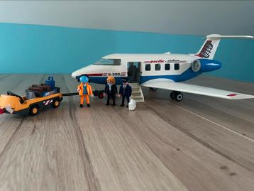 Playmobil vliegtuig & luchtverkeersleiding