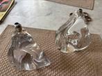 2x Daum tafellampen, Ophalen, Art-deco, Minder dan 50 cm, Glas