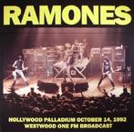 RAMONES - hollywood palladium october 14, 1992 westwood one, Verzenden, Nieuw in verpakking, Overige genres