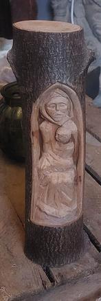 Sainte Vierge sculptée dans un bout de bois, Antiquités & Art, Enlèvement ou Envoi