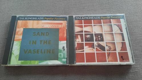2cd Talking heads Sand In The Vaseline / Popular Favorites, CD & DVD, CD | Pop, Comme neuf, 1980 à 2000, Enlèvement ou Envoi