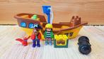 Playmobil 123 set nr 9118 Piratenboot, Kinderen en Baby's, Speelgoed | Playmobil, Ophalen of Verzenden, Zo goed als nieuw, Complete set