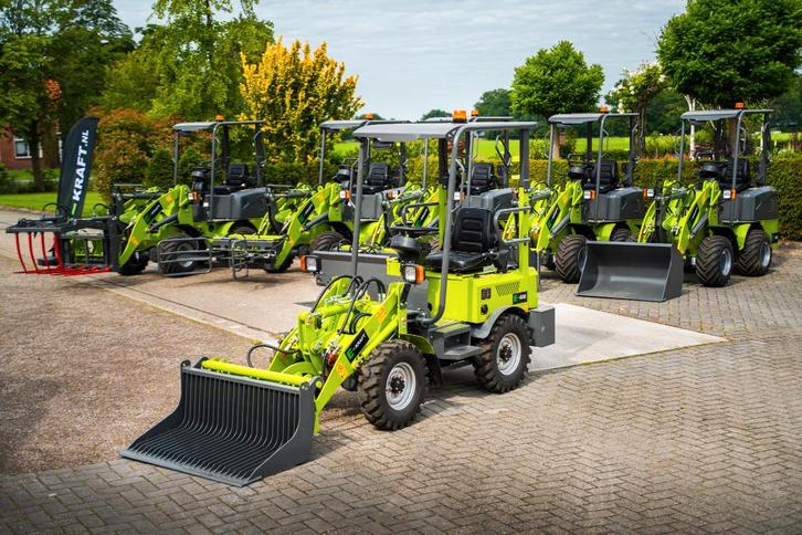 E-kraft E400 shovel 100% elektrisch, Zakelijke goederen, Machines en Bouw | Kranen en Graafmachines, Wiellader of Shovel, Ophalen