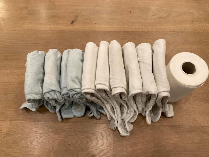 10 Totsbots Maat 2 + gratis rol, Kinderen en Baby's, Badjes en Verzorging, Gebruikt, Ophalen