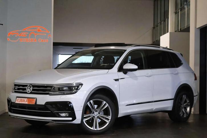Volkswagen Tiguan Allspace 7pl. 1.4 TSI DSG R-Line PANO Virt, Auto's, Volkswagen, Bedrijf, Te koop, Tiguan, ABS, Achteruitrijcamera