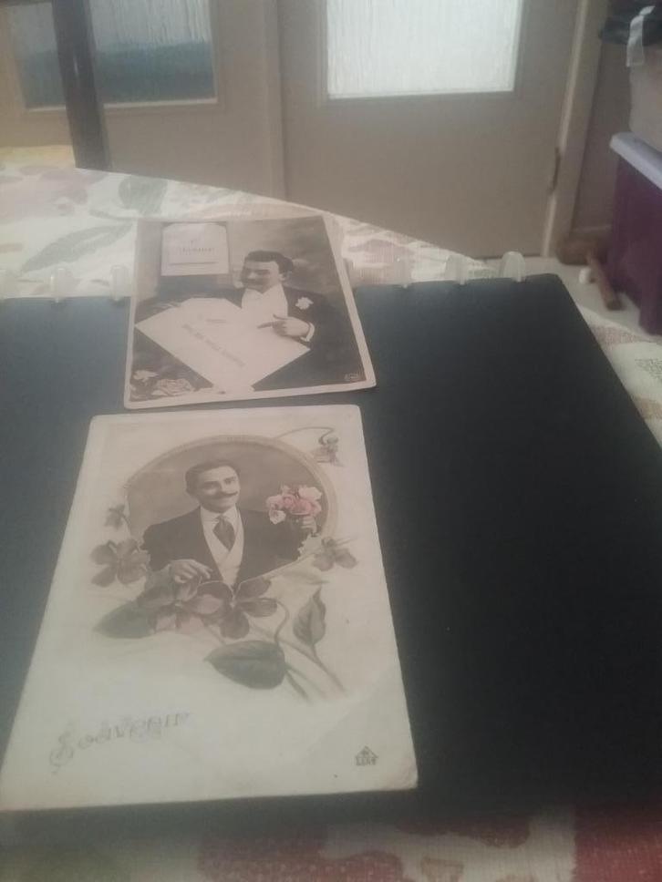 8 oude post kaarten licht gechonden, Verzamelen, Postkaarten | Themakaarten, Gelopen, Voor 1920, Feest(dag), Verzenden