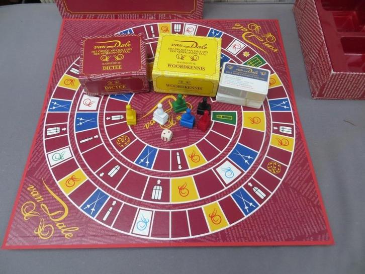 van Dale Het groot van Dale Spel der Nederlandse Taal Jumbo, Hobby en Vrije tijd, Gezelschapsspellen | Bordspellen, Gebruikt, Vijf spelers of meer