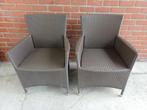 tuinstoelen bruine wicker 8 stuks, Tuin en Terras, Tuinstoelen, Ophalen, Gebruikt, Wicker