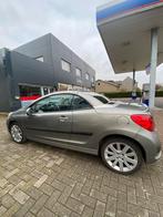 Peugeot 207cc 1.6 - BENZINE -AIRCO -CABRIO -136.000km - 2007, Auto's, 4 zetels, Stof, Zwart, Cabriolet