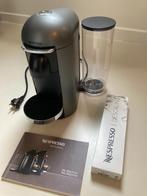 Nespresso Vertuo Plus Deluxe Round Top Titan, Electroménager, Cafetières, Réservoir d'eau amovible, Dosettes et capsules de café