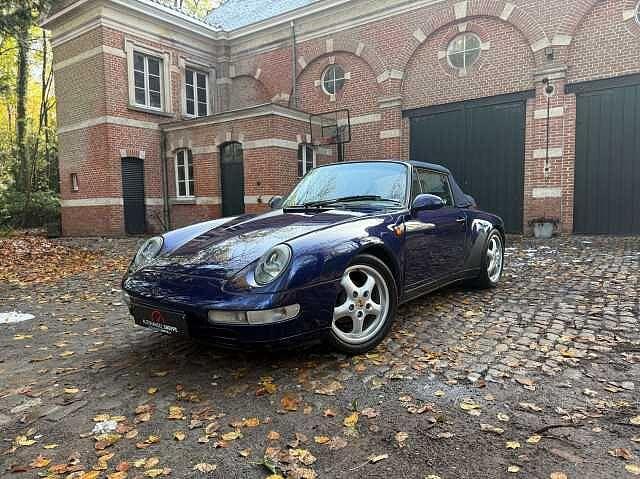 Porsche 911 Carrera Cabriolet 3.2 -G50 -Ombouw 993!, Auto's, Porsche, Bedrijf, Airbags, Centrale vergrendeling, Elektrische ramen