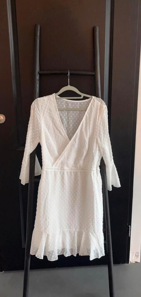 Jurk maat L, Kleding | Dames, Jurken, Nieuw, Maat 42/44 (L), Wit, Ophalen of Verzenden