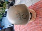 Italiaanse m33 helm ww2, Verzamelen, Ophalen of Verzenden