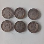 Argent France Louis Philippe 1,6x 5 francs, Timbres & Monnaies, Enlèvement ou Envoi, Argent, France