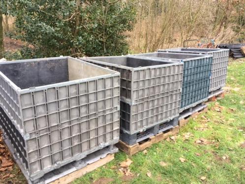 Harde kunststof palletbox / plastic gereedschapskisten /, Doe-het-zelf en Bouw, Overige Doe-Het-Zelf en Bouw, Gebruikt, Ophalen