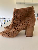 Zomerse hak -maat 37, Ophalen of Verzenden, Zo goed als nieuw, Bruin, Schoenen met hoge hakken