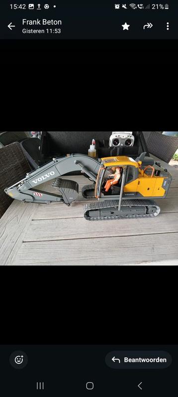 Excavatrice RC Volvo 160 E hydraulique, Enlèvement ou Envoi, Neuf