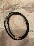Bracelet Pandora, Handtassen en Accessoires, Armbanden, Ophalen of Verzenden, Nieuw, Zwart, Goud