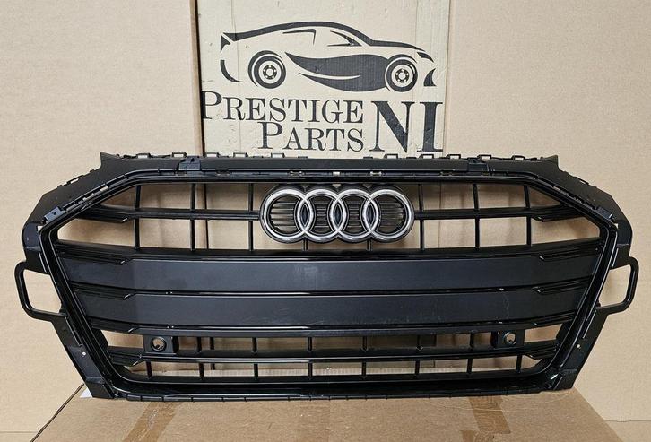 Grill Audi A4 B9 8W Facelift Origineel Grille bj.2019-2025, Auto-onderdelen, Carrosserie, Bumper, Voor, Gebruikt, Herkomst onderdeel bekend