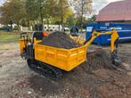 mini rupsdumper  1500 kg, Ophalen of Verzenden, Dumper