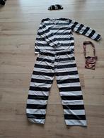 Carnavalkostuum gevangene volwassene, Kleding | Heren, Carnavalskleding en Feestkleding, Ophalen of Verzenden, Zo goed als nieuw