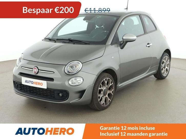 Fiat 500 1.2 Rockstar (année de construction 2019), Autos, Fiat, Achat, ABS, Airbags, Air conditionné, Ordinateur de bord, Verrouillage central