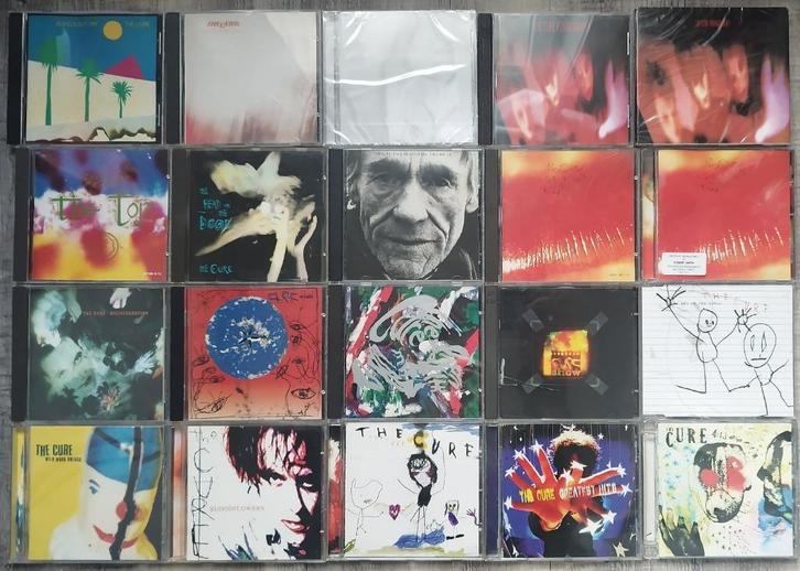 CD's The CURE  - 20st., Cd's en Dvd's, Cd's | Rock, Zo goed als nieuw, Ophalen of Verzenden