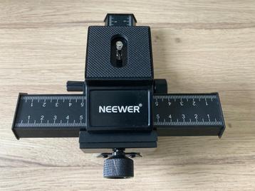 NEEWER schuifregelaar voor macrofocus met 4 richtingen beschikbaar voor biedingen