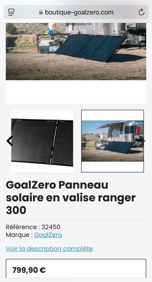 Goal Zero Ranger 300 Briefcase, Doe-het-zelf en Bouw, Zonnepanelen en Toebehoren, Nieuw, Compleet systeem, 200 wattpiek of meer