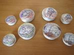 collection 8 petits pots en porcelaine de Limoges "chats", Enlèvement ou Envoi