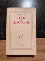 L'Exil et le Royaume - Albert Camus, Livres, Europe autre, Utilisé, Enlèvement ou Envoi, Albert Camus