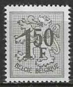 Belgie 1969 - Yvert 1518 - Cijfer op heraldieke leeuw (PF), Verzenden, Postfris, Postfris